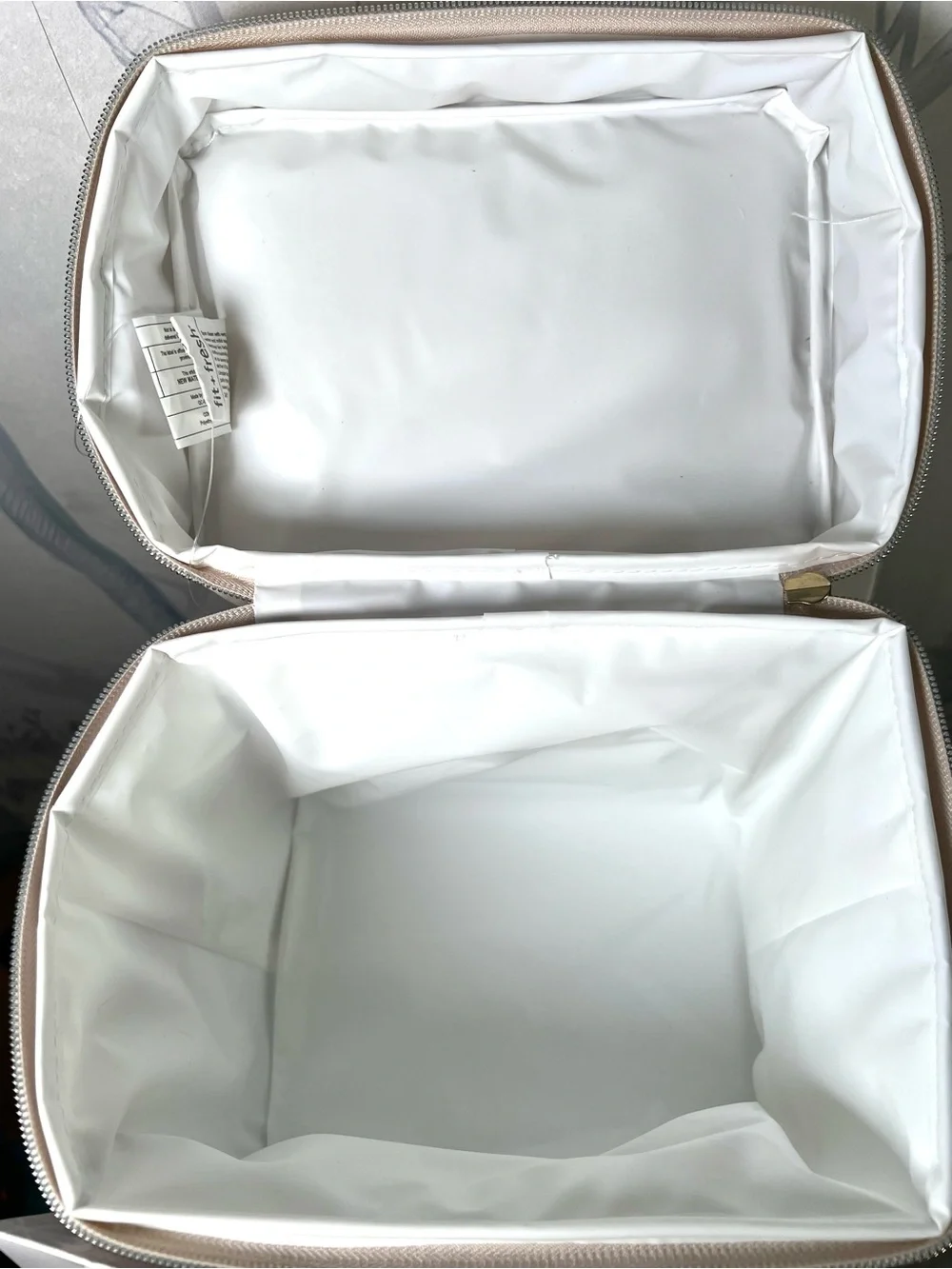 Fit+Fresh Beige Leopard Lunch Bag